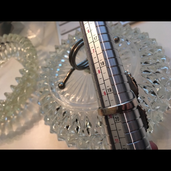 Rare sterling silver genuine turquoise ring 9.75 - Picture 6 of 6